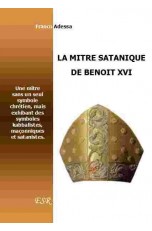 LA MITRE SATANIQUE DE BENOIT XVI