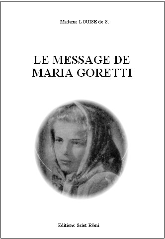 LE MESSAGE DE MARIA GORETTI