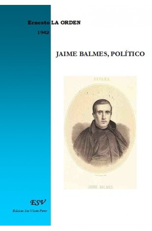 JAIME BALMES POLÍTICO