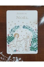 Carte Avent Joseph et Marie